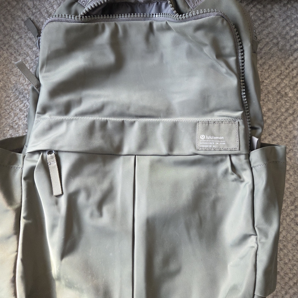 Lululemon Olive Backpack